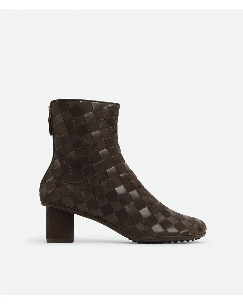 Bottega Veneta Atomic Stiefelette - Braun - Damen 50 % Kalbsleder & 50 % Lammleder Braun