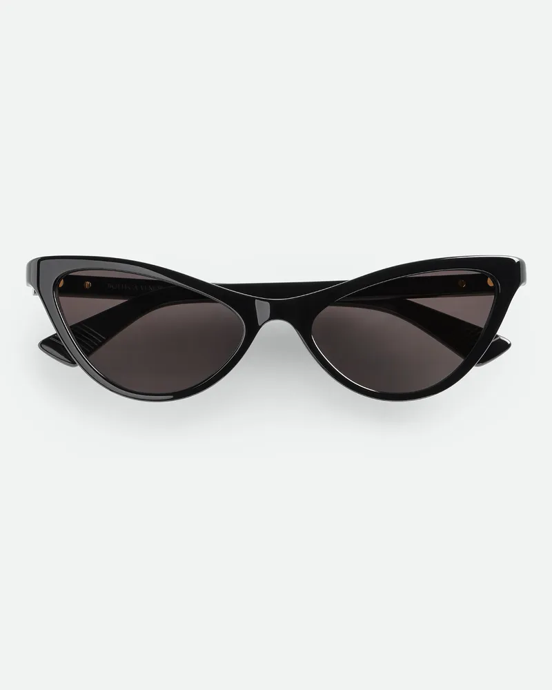 Bottega Veneta Classic Cat-eye-sonnenbrille - Schwarz - Unisex Schwarz
