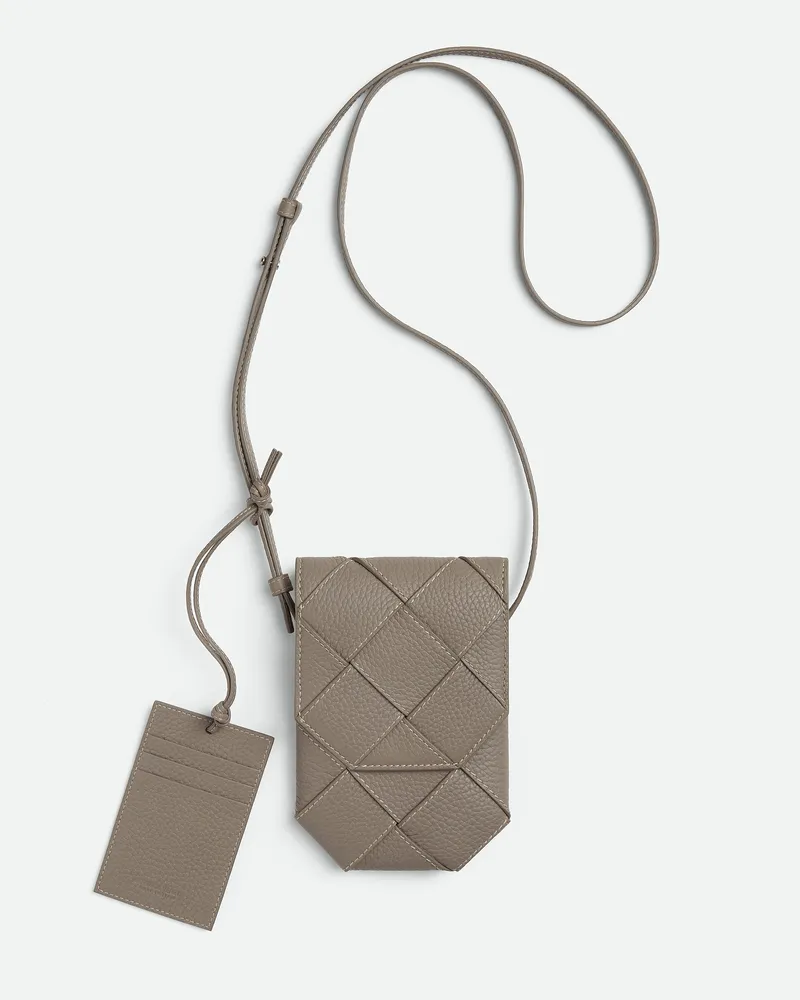 Bottega Veneta Diago Handyhülle Limestone