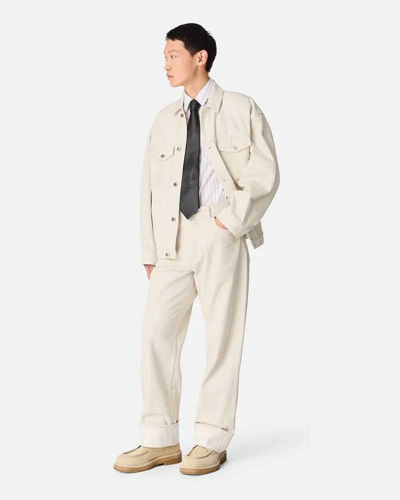 Bottega Veneta Bunte Jeans Mit Umschlag - Weiss - Herren 100 % Baumwolle Weiss