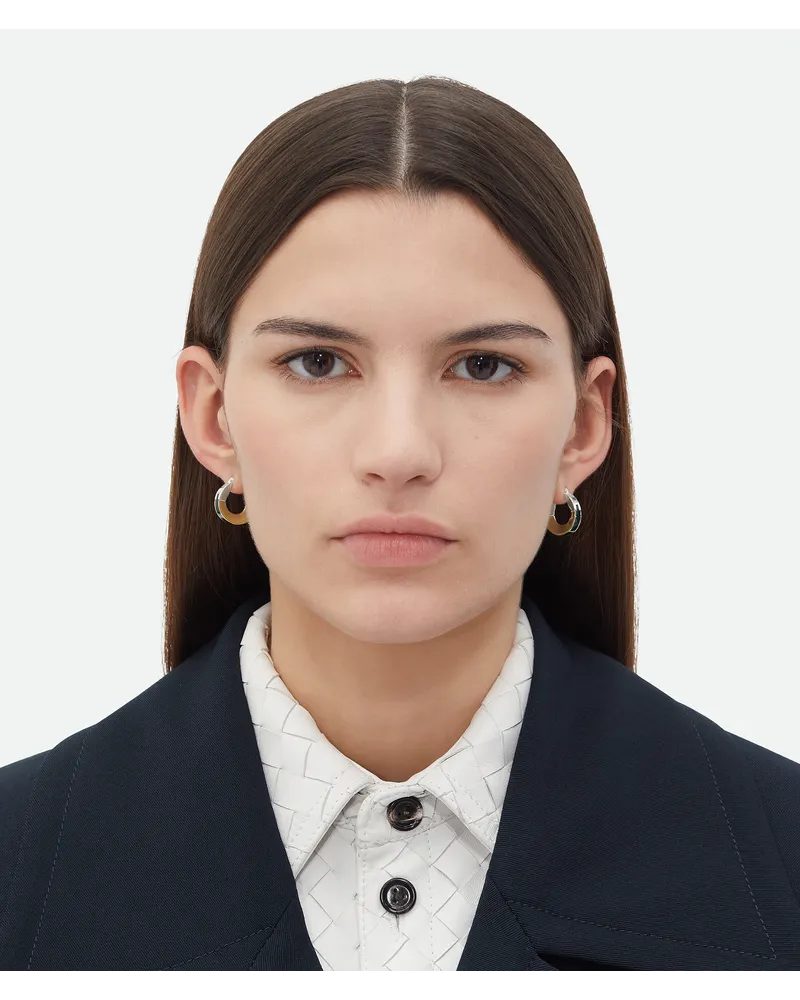 Bottega Veneta Joint Ohrringe Dark