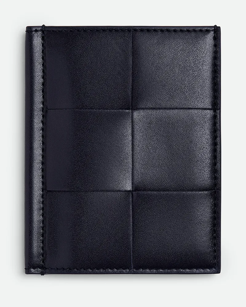 Bottega Veneta Cassette Flap Kartenetui-Blau - Herren Blau