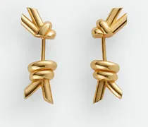 Knot Ohrstecker-Gold - Damen