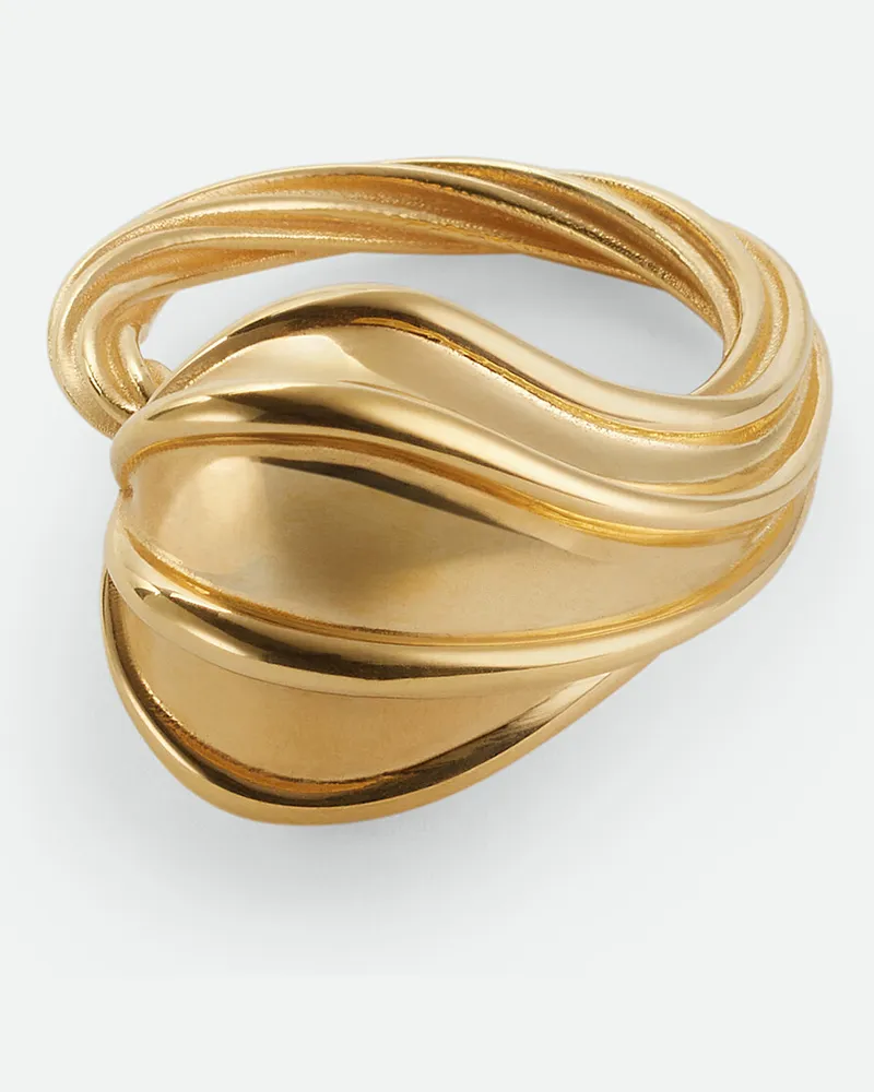 Bottega Veneta Drop Ring - Gold - Damen 100 % Sterlingsilber Gold