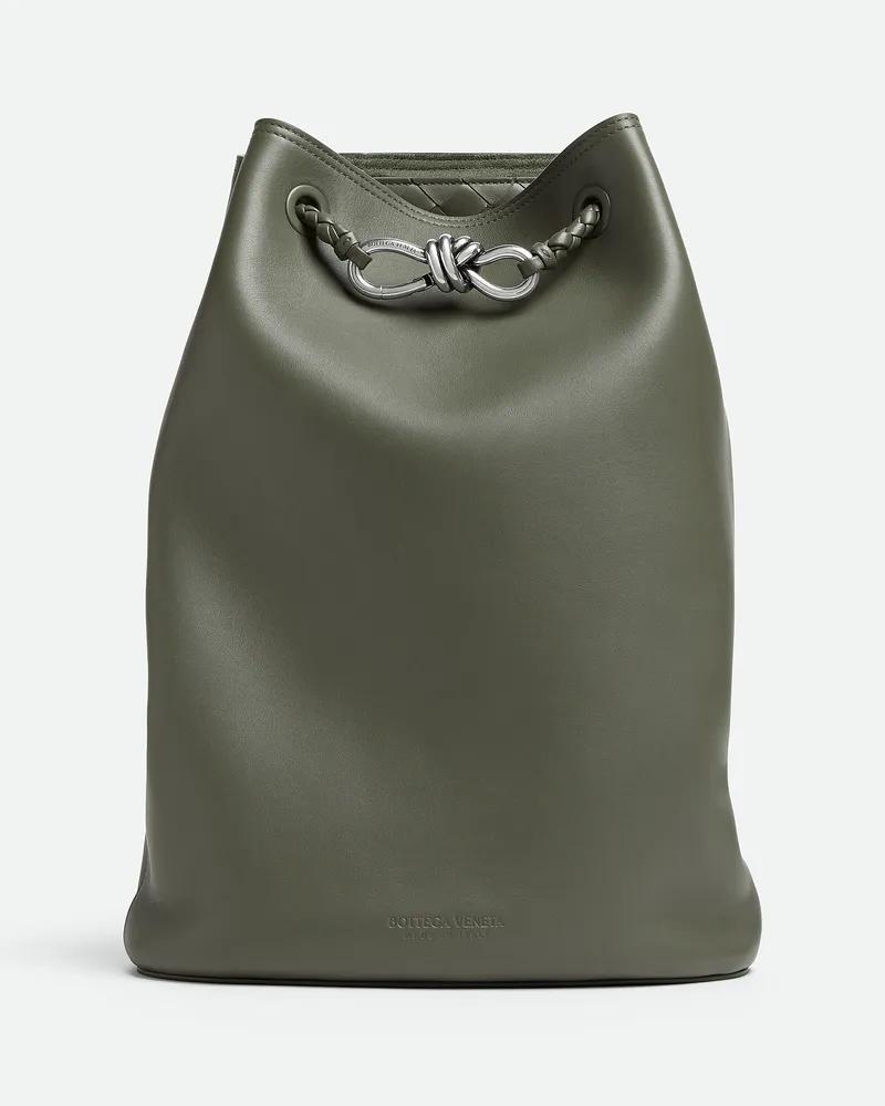 Bottega Veneta Andiamo Rucksack - Grün - Damen - 100% Kalbsleder Grün