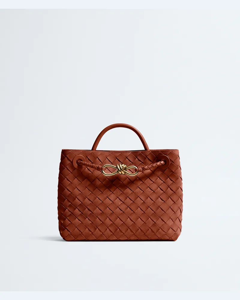 Bottega Veneta Kleine Andiamo-Braun - Damen Braun