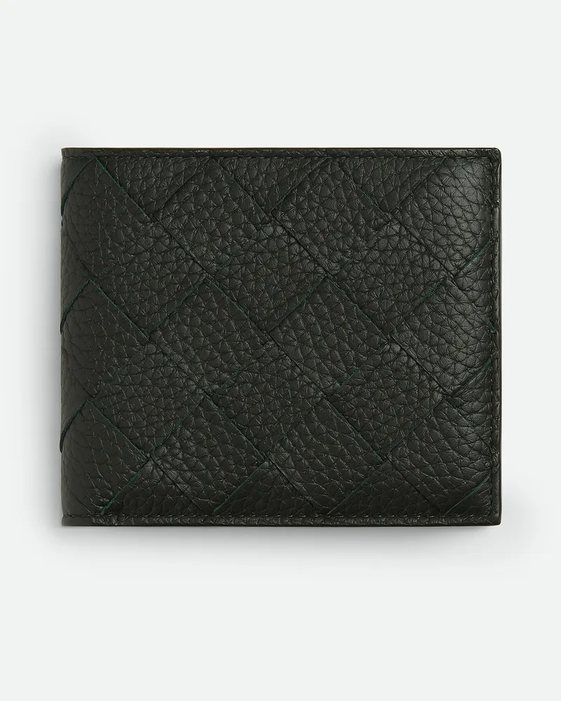 Bottega Veneta Intrecciato Bifold Portemonnaie Dark