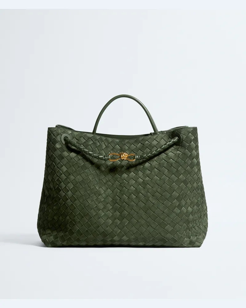 Bottega Veneta Große Andiamo-Grün - Damen Grün