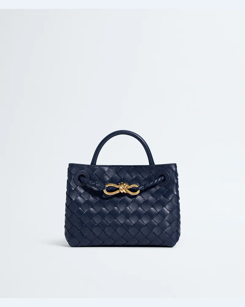 Bottega Veneta Mini Andiamo-Blau - Damen Blau