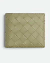 Bottega Veneta Intrecciato Bifold Portemonnaie Travertine