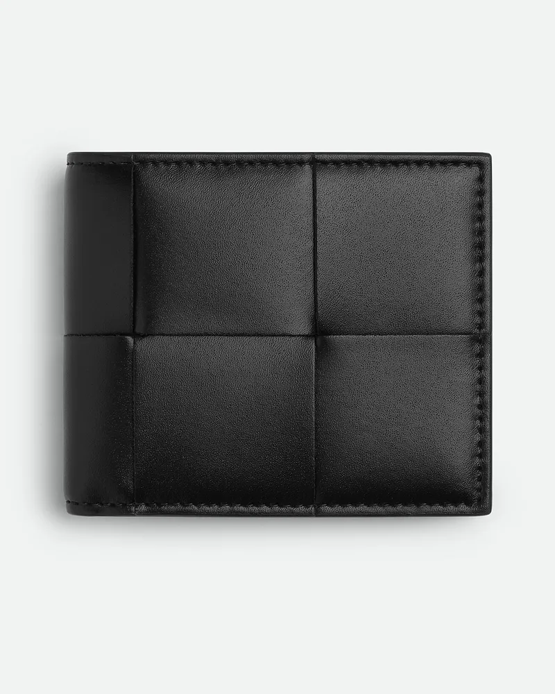 Bottega Veneta Cassette Bifold Portemonnaie Black