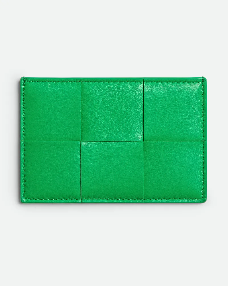 Bottega Veneta Cassette Kartenetui - Grün - Damen - 100 % Lammleder Grün