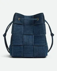 Bottega Veneta Kleine Cassette Beteltasche Zm mhängen Indigo