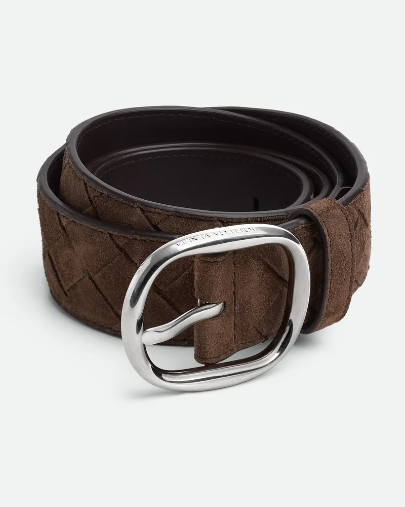 Bottega Veneta Intrecciato Gürtel Fondant