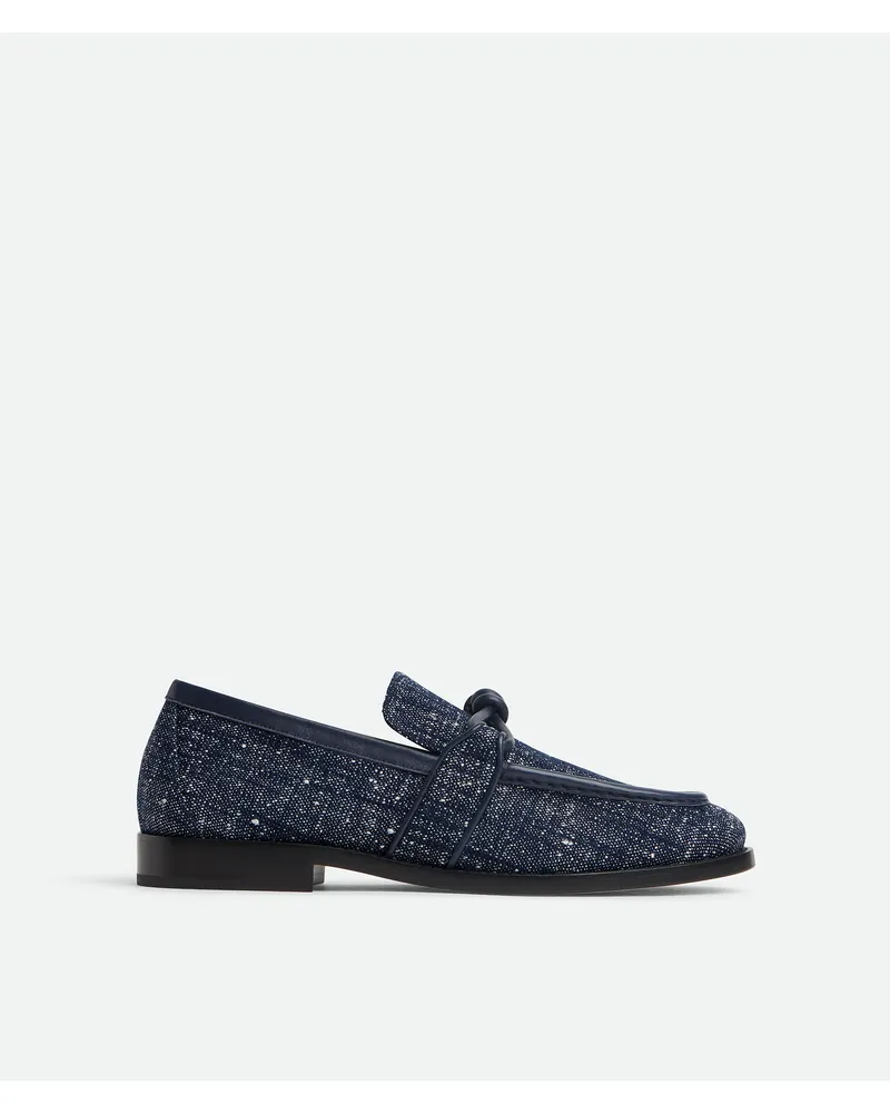 Bottega Veneta Astaire Loafer - Blau - Damen 92 % Baumwolle & 8 % Polyamid Blau