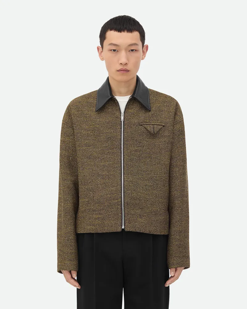 Bottega Veneta Blouson Aus Baumwolle Flax