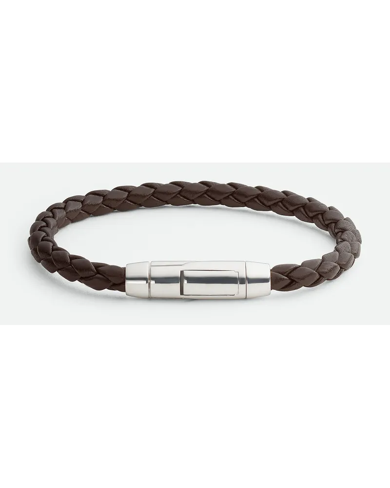 Bottega Veneta Braid Lederarmband Fondant