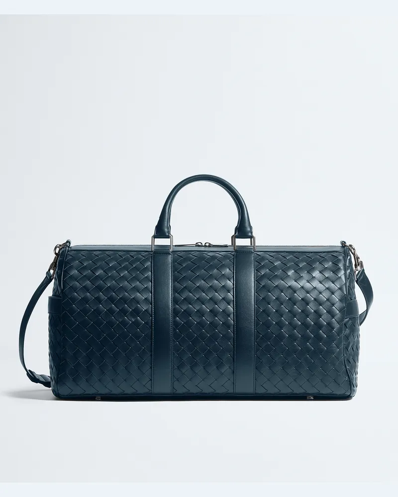 Bottega Veneta Intrecciato Reisetasche-Blau - Herren Blau