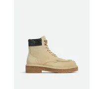 Haddock Schnürstiefel - Beige - Herren 100 % Kalbsleder