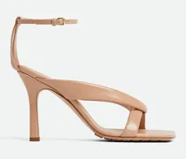 Riva Riemchensandalen - Rose - Damen 100 % Kalbsleder