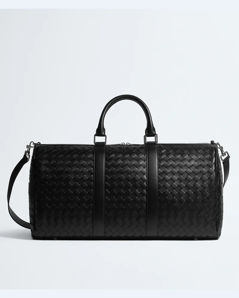 Bottega Veneta Intrecciato Reisetasche-Schwarz - Herren Schwarz