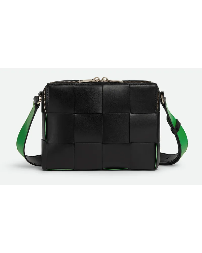 Bottega Veneta Cassette Kameratasche Black