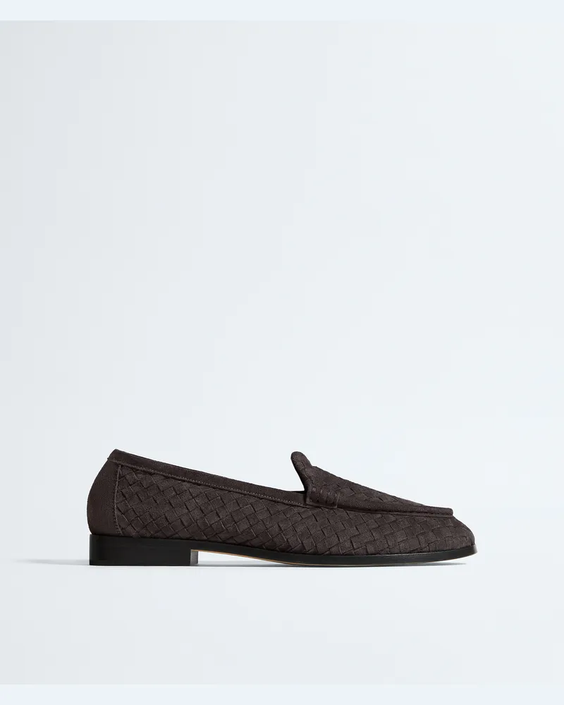 Bottega Veneta Silenzio Loafer-Braun - Herren Braun