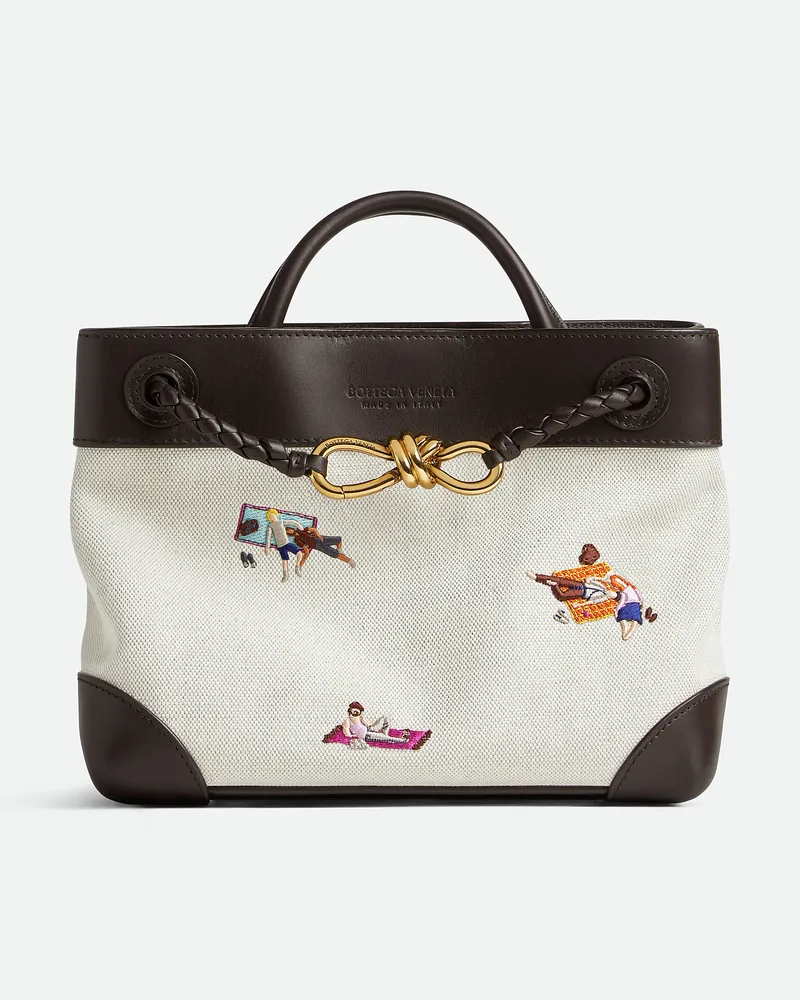 Bottega Veneta Kleine Andiamo - Beige - Damen Beige