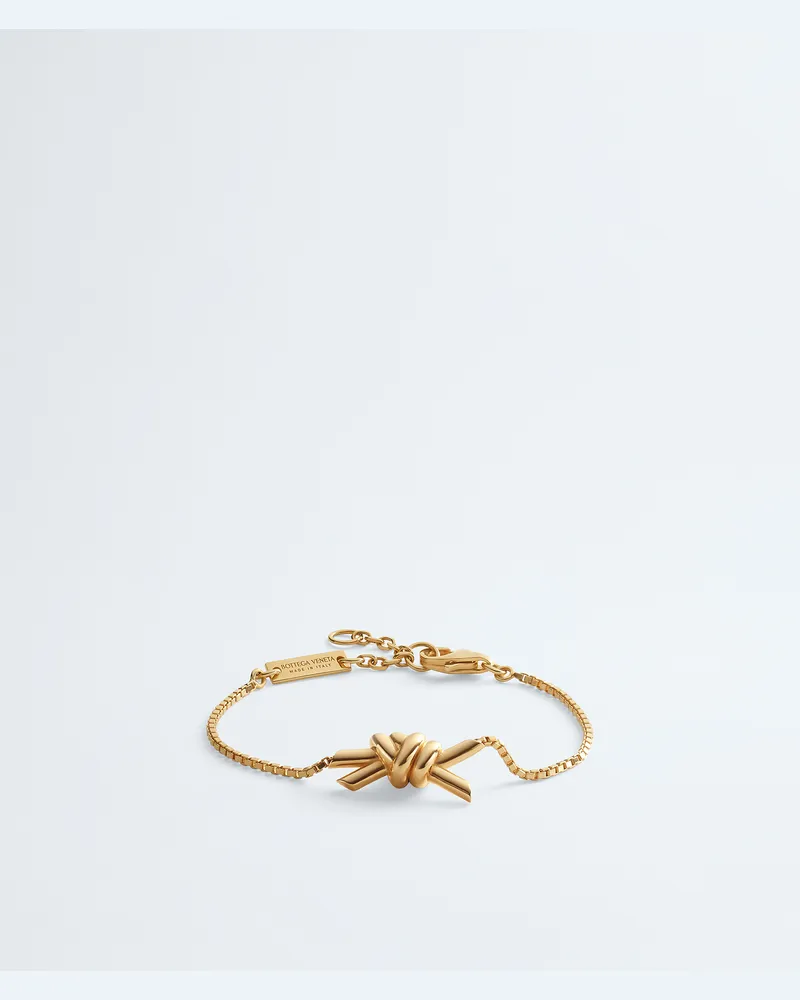 Bottega Veneta Knot Armband - Gelb - Damen 100 % Sterlingsilber Gelb