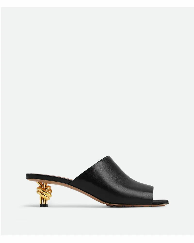 Bottega Veneta Knot Mules - Schwarz - Damen Schwarz