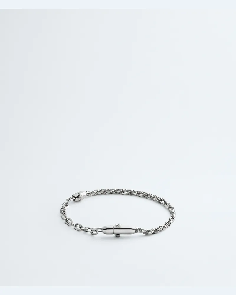 Bottega Veneta Chain Armband-Silber - Herren Silber