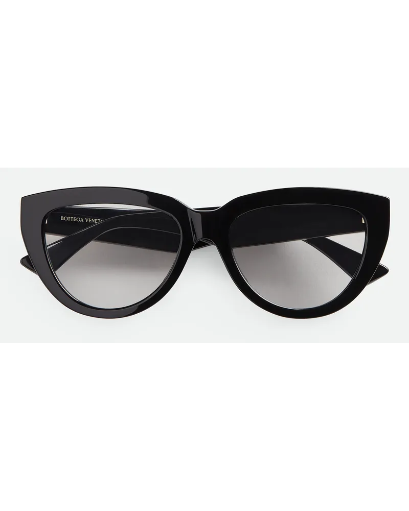 Bottega Veneta Classic Recycled e Cat Eye Brille Black