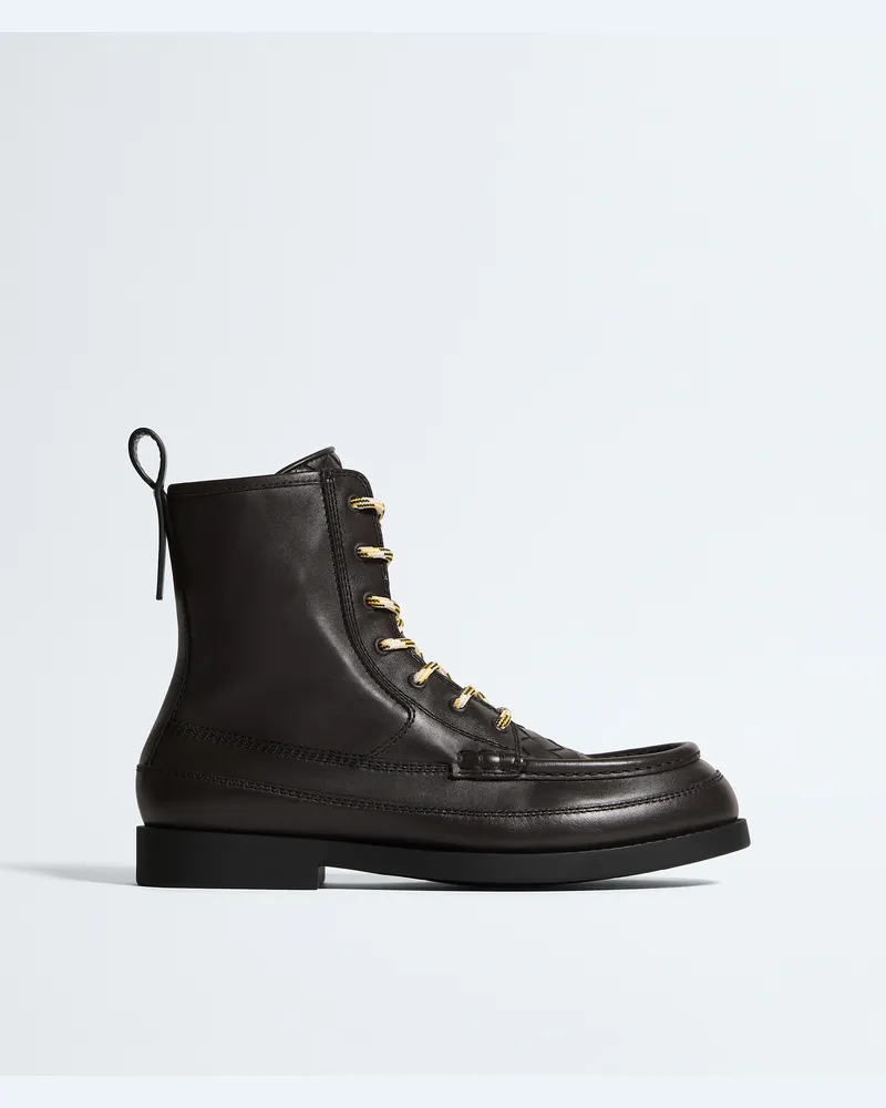 Bottega Veneta Pier Schnürstiefeletten-Braun - Herren Braun