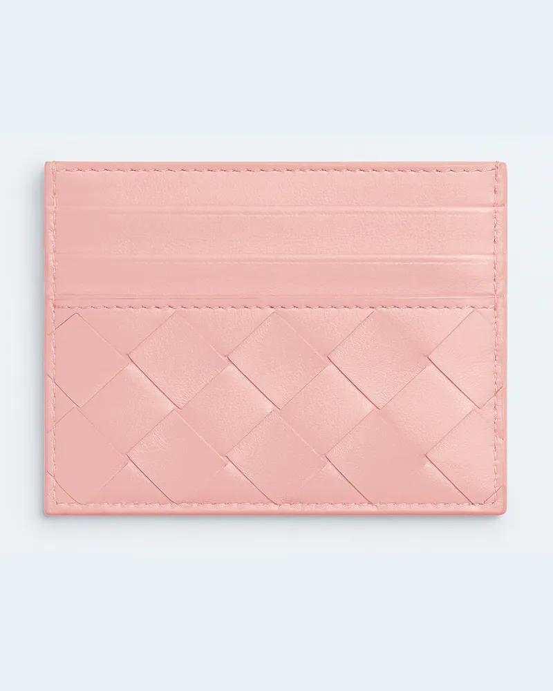 Bottega Veneta Intrecciato Kartenetui - Rose - Damen - 100 % Lammleder Rose