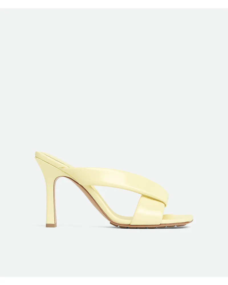 Bottega Veneta Riva Mules - Gelb - Damen 100 % Kalbsleder Gelb