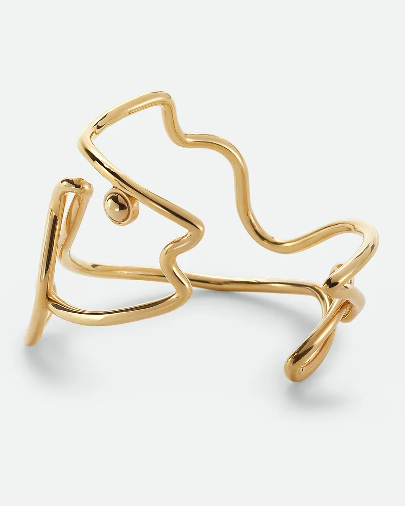 Bottega Veneta Fish Armband - Gold - Damen Gold