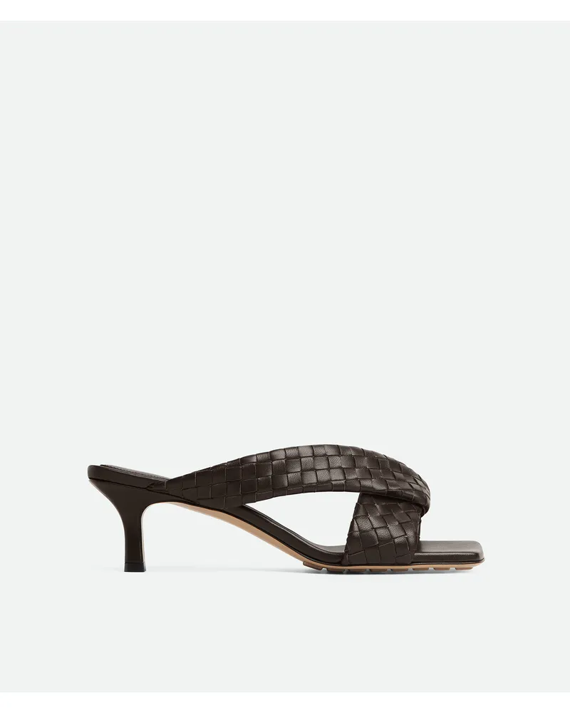 Bottega Veneta Riva Mules - Braun - Damen 100 % Lammleder Braun