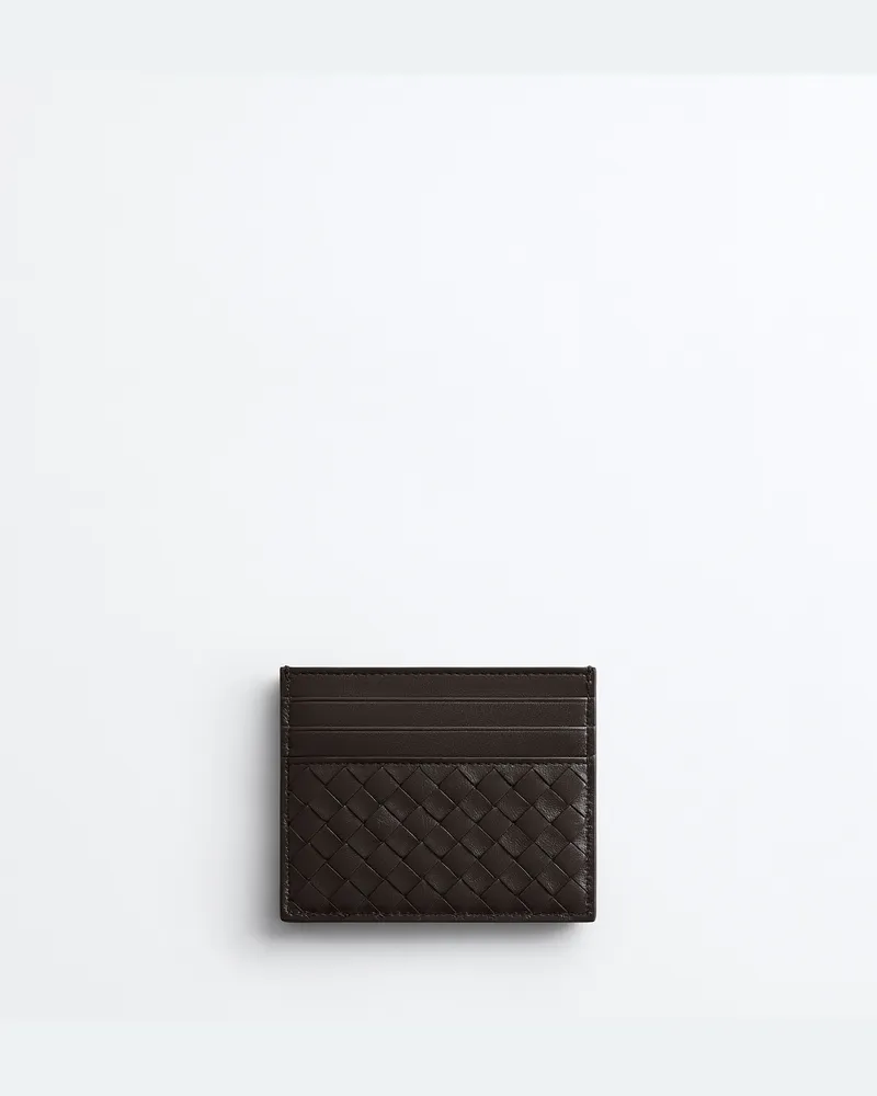 Bottega Veneta Intrecciato Piccolo Kartenetui-Braun - Damen Braun
