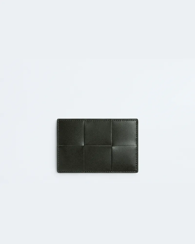 Bottega Veneta Cassette Kartenetui-Grün - Herren Grün