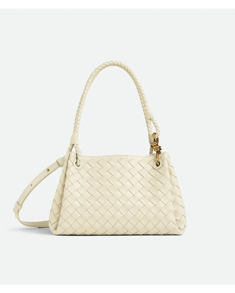 Bottega Veneta Parachute - Weiss - Damen - 100 % Lammleder Weiss