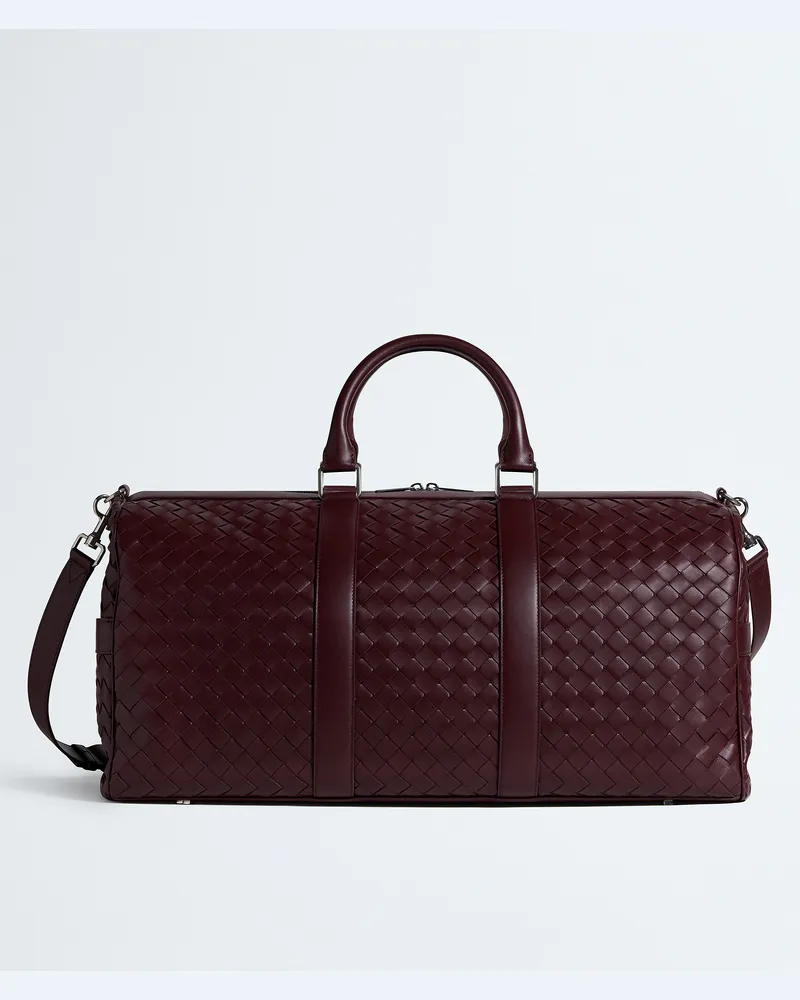 Bottega Veneta Intrecciato Reisetasche - Grau - Herren Grau