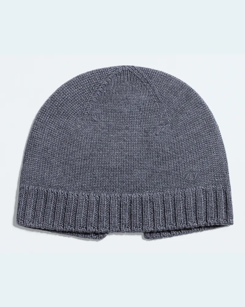 Bottega Veneta Beanie aus Wollstrick-Grau - Damen Grau