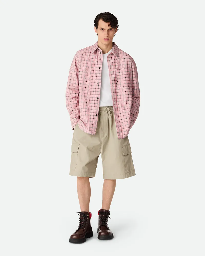 Bottega Veneta Cargoshorts Aus Technischer Baumwolle - Beige - Herren Polyamid, Baumwolle & Polyurethan Beige