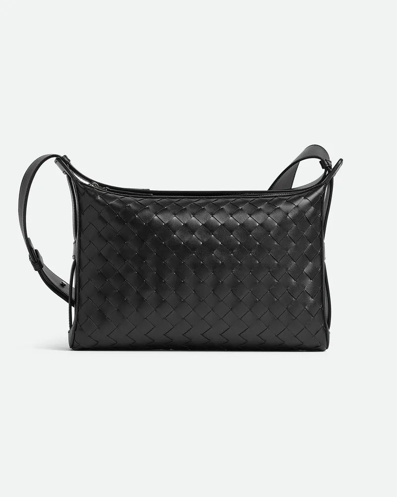 Bottega Veneta Intrecciato Tribeca Handtasche Black