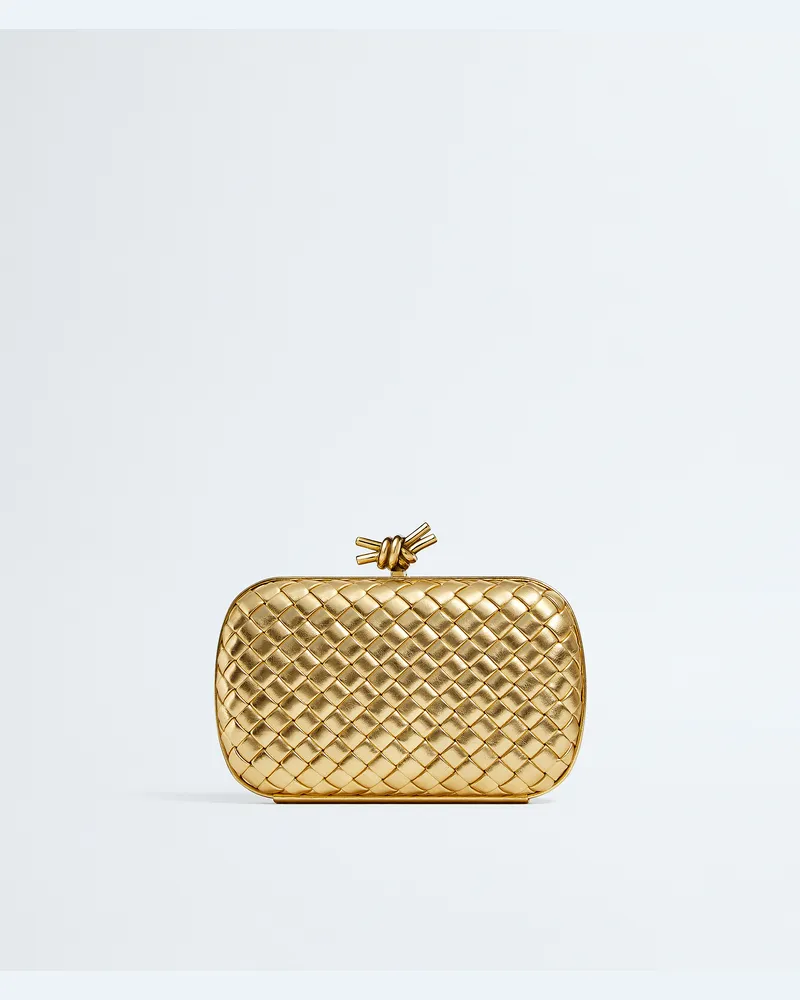 Bottega Veneta Knot - Gold - Damen - 100% Lammleder Gold