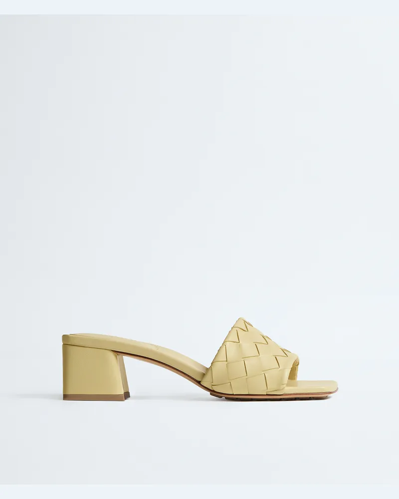Bottega Veneta Parco Mules - Gelb - Damen 100 % Lammleder Gelb