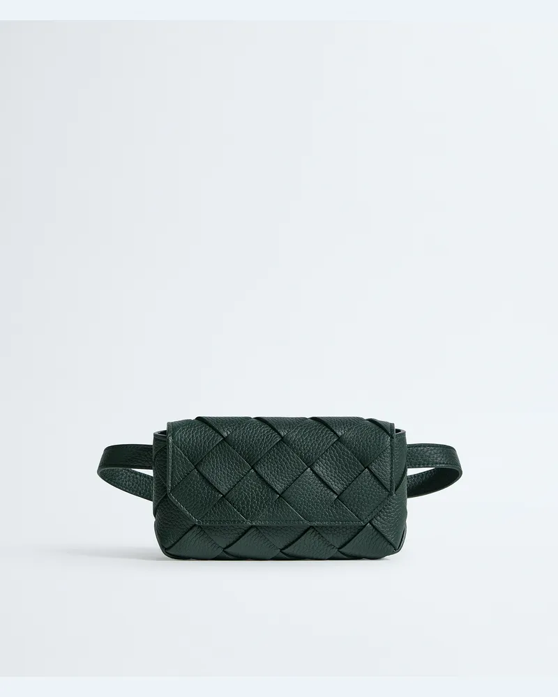 Bottega Veneta Diago Gürteltasche - Grau & Silberfarben - Herren - 100 % Kalbsleder Grau