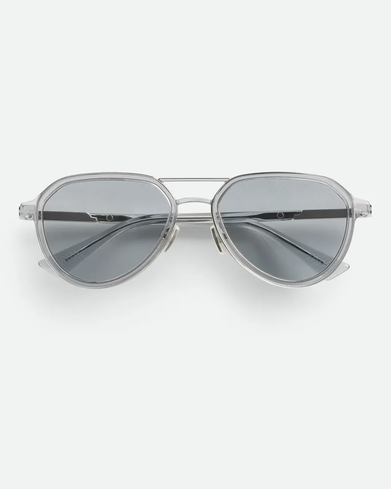 Bottega Veneta Forte Aviator Sonnenbrille Lightblue