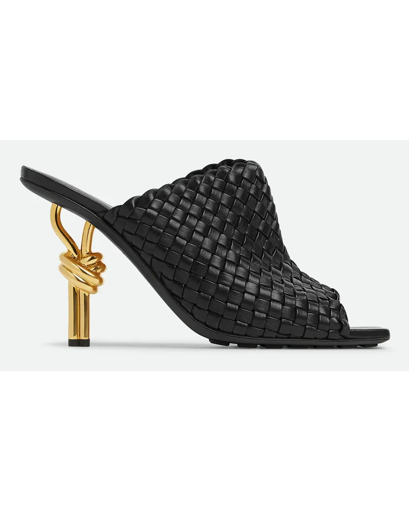 Bottega Veneta Knot Mules Black