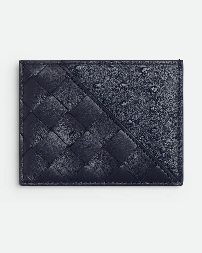 Bottega Veneta Intrecciato Diagonal Kartenetui - Blau - Herren Blau